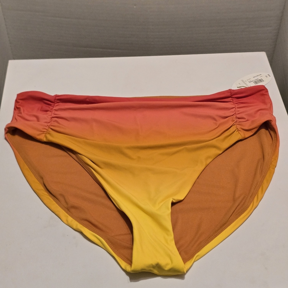 Mynah Plus Sunset Fusion High Waist Bikini Bottom Xxl